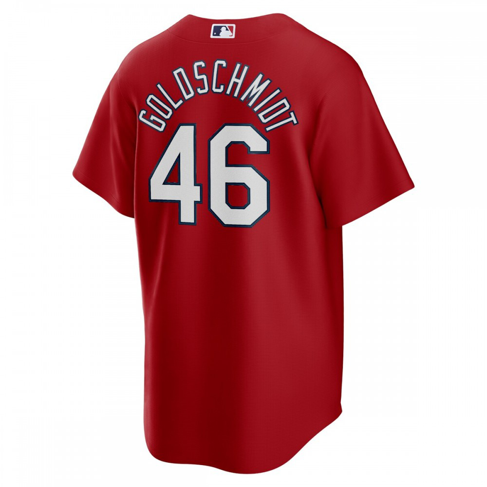 Paul Goldschmidt St. Louis Cardinals Alternate Replica Player Name Jersey - Red-Pro Kit Vault | Brand New 26/27 Sports Jerseys